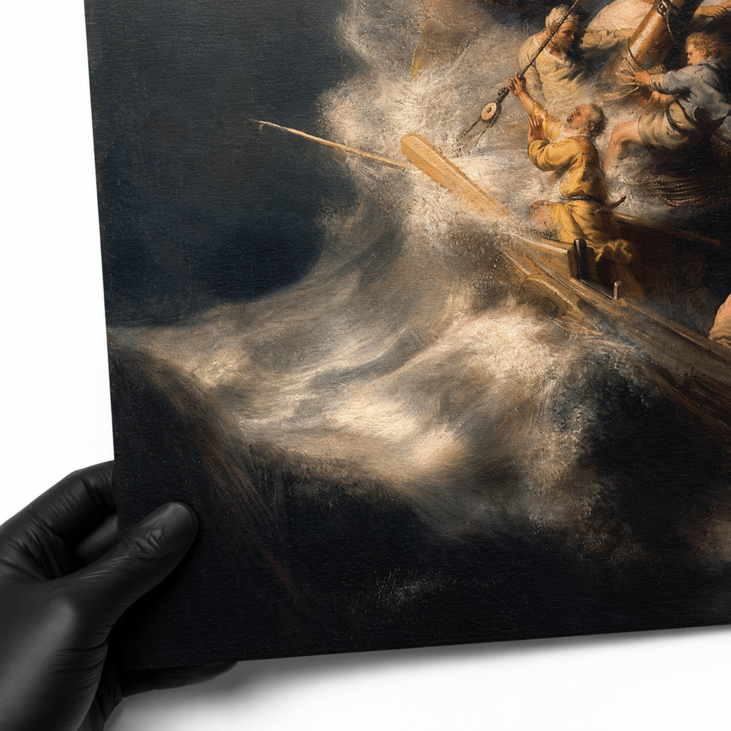 Cristo nella tempesta sul mare di Galilea - Rembrandt
