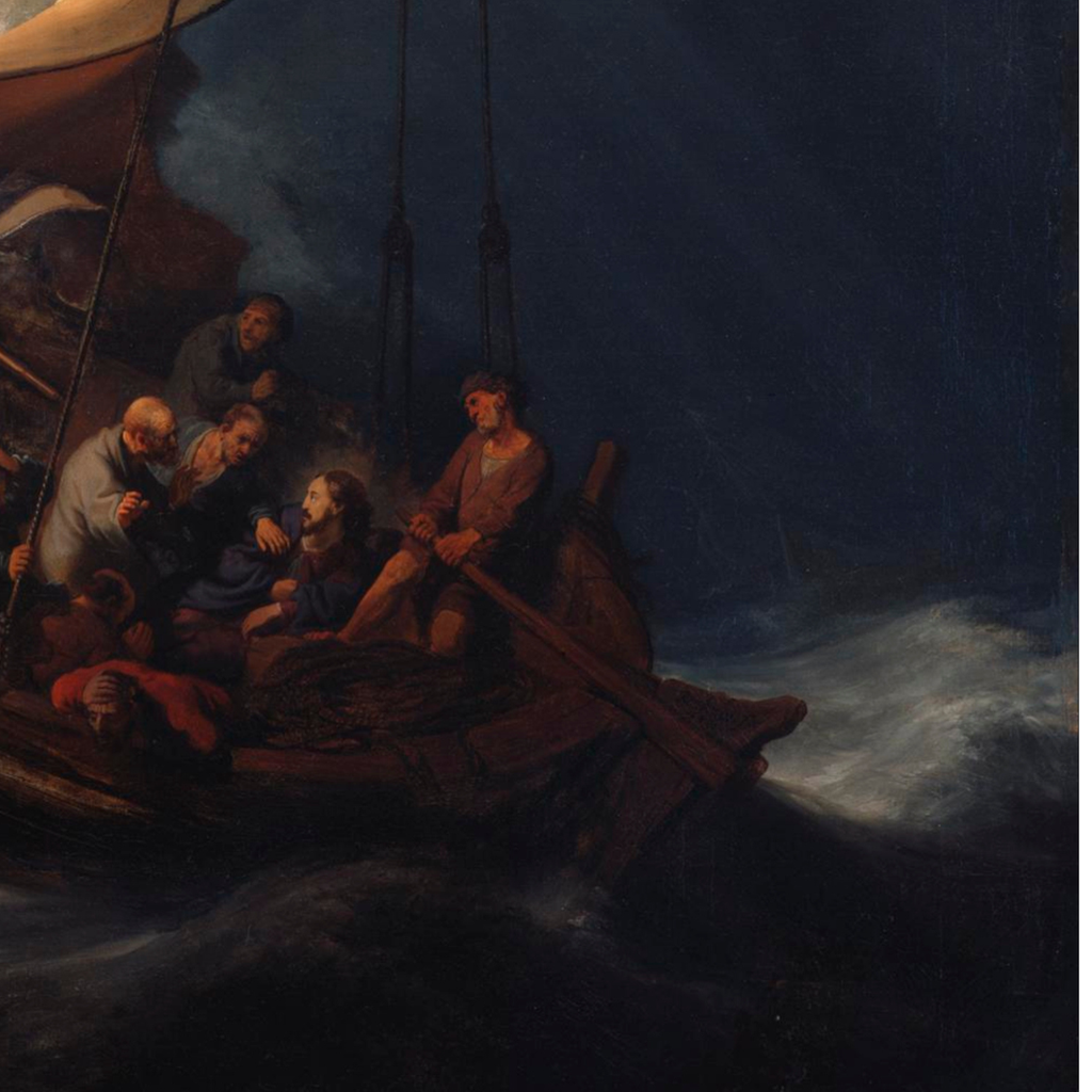 Cristo nella tempesta sul mare di Galilea - Rembrandt