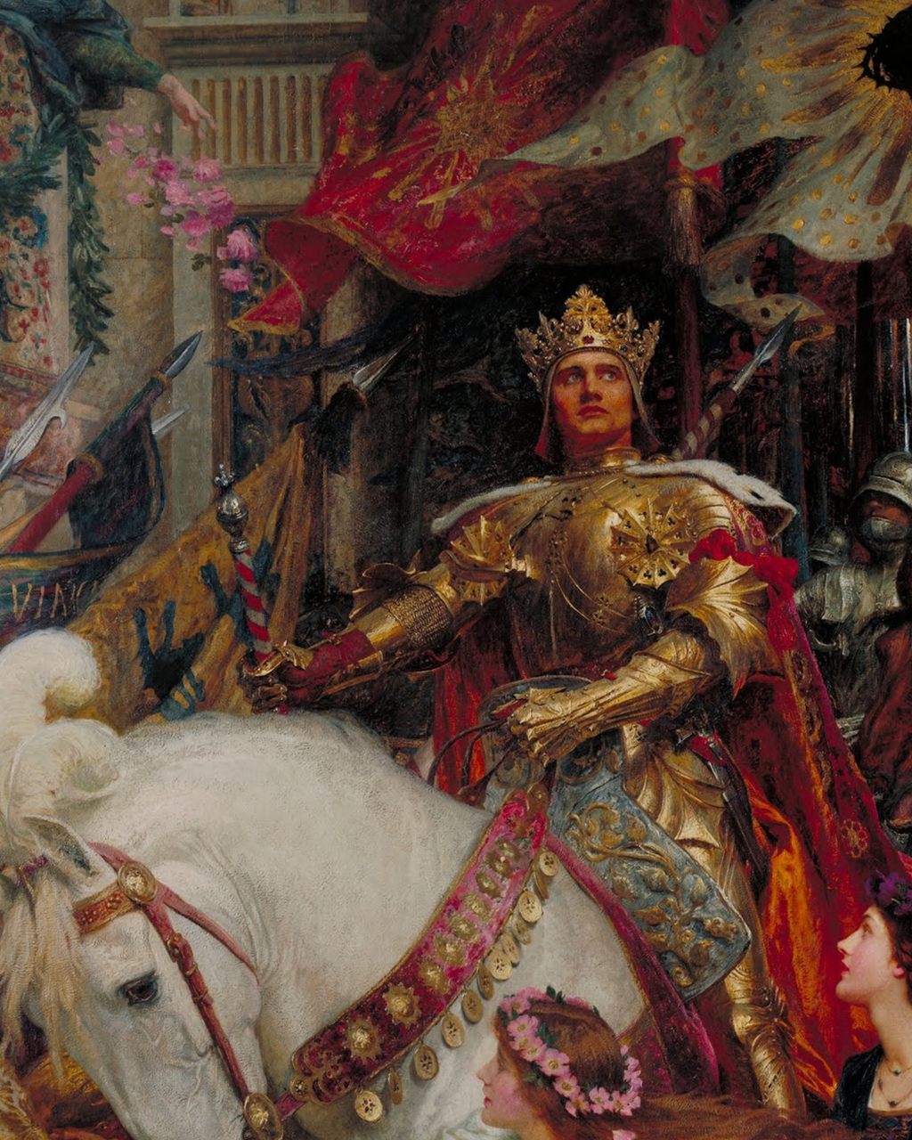 Le due corone - Sir Frank Dicksee
