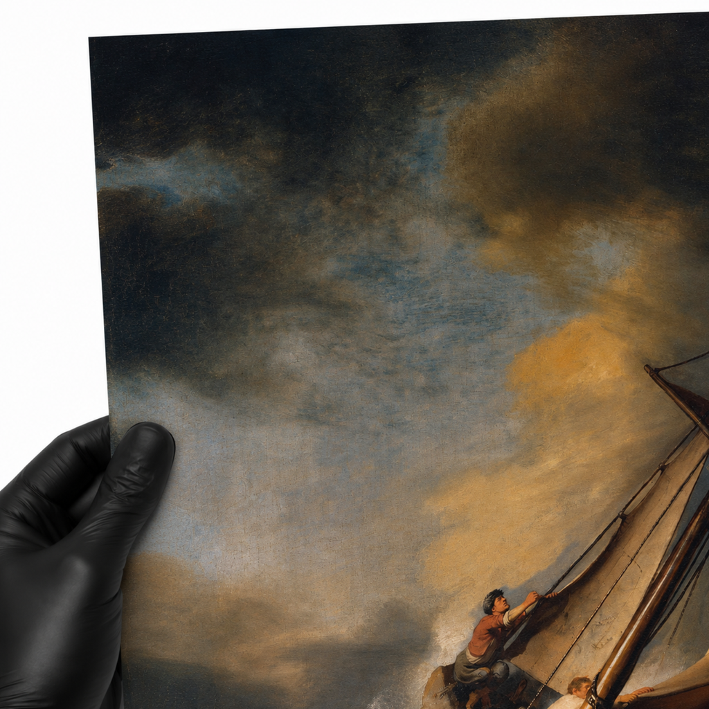 Cristo nella tempesta sul mare di Galilea - Rembrandt
