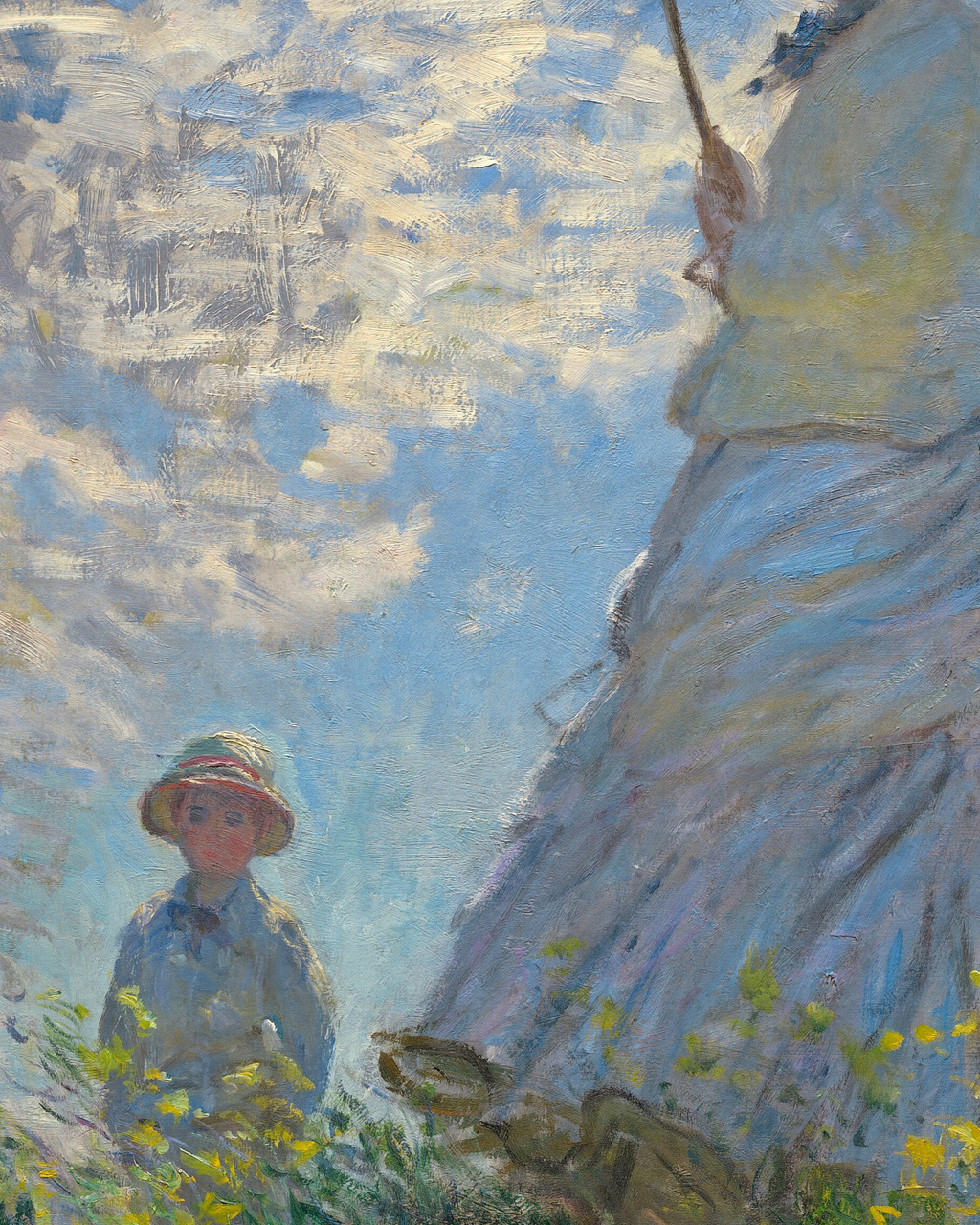 Donna con il parasole - Claude Monet