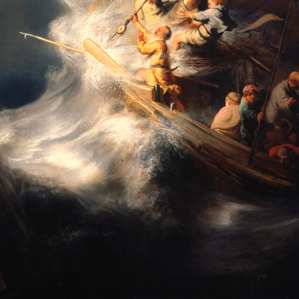 Cristo nella tempesta sul mare di Galilea - Rembrandt