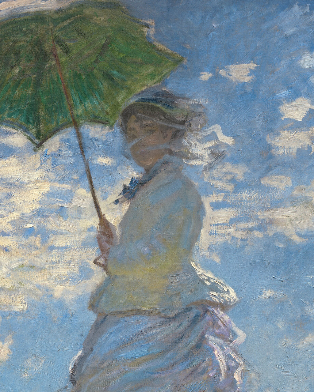 Donna con il parasole - Claude Monet