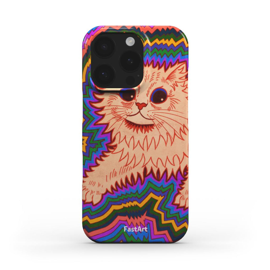 Gatto caleidoscopico - Louis Wain