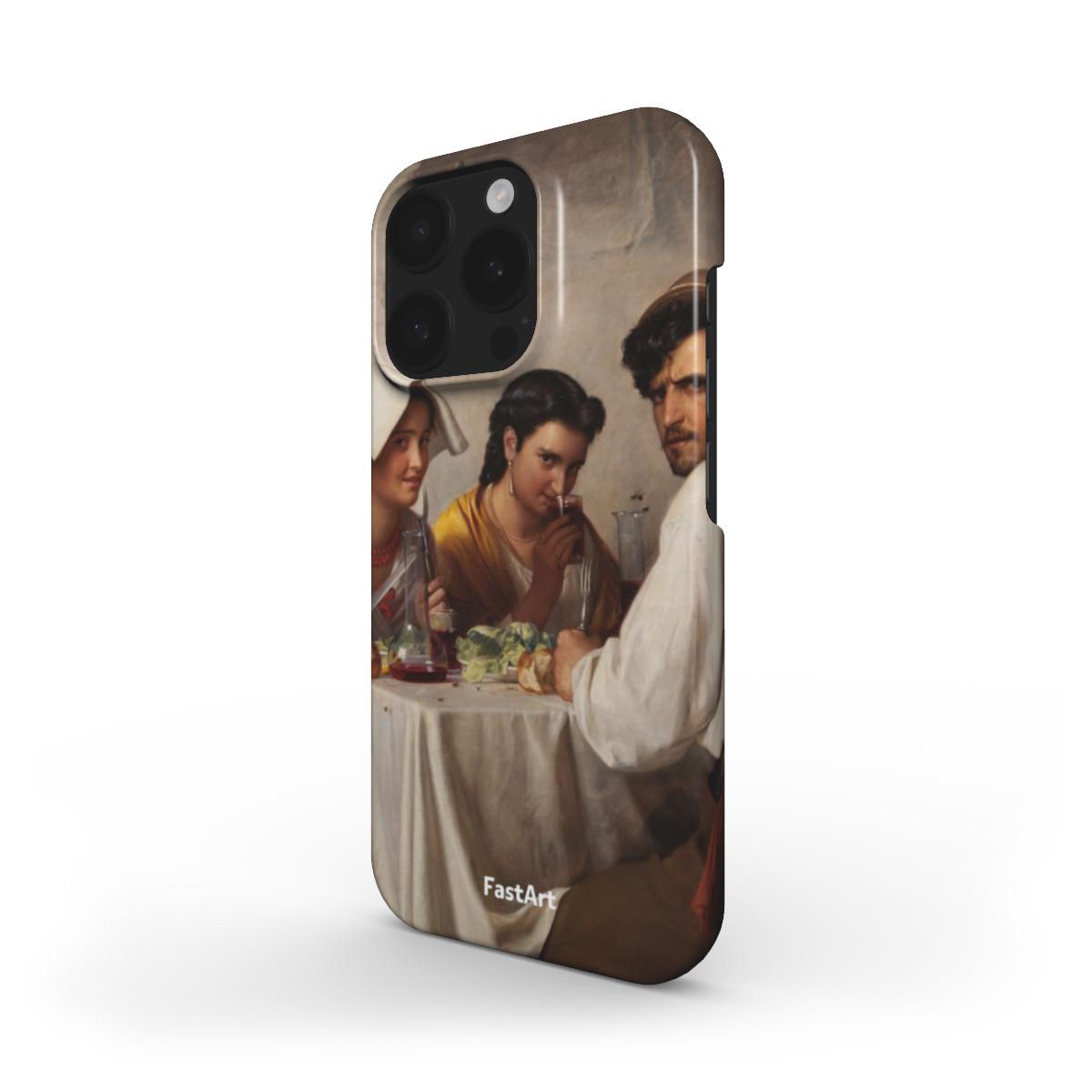 In un'osteria romana - Carl Heinrich Bloch