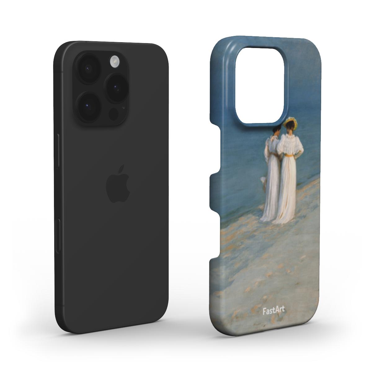 Serata estiva sulla spiaggia di Skagen - Peter Severin Kroyer