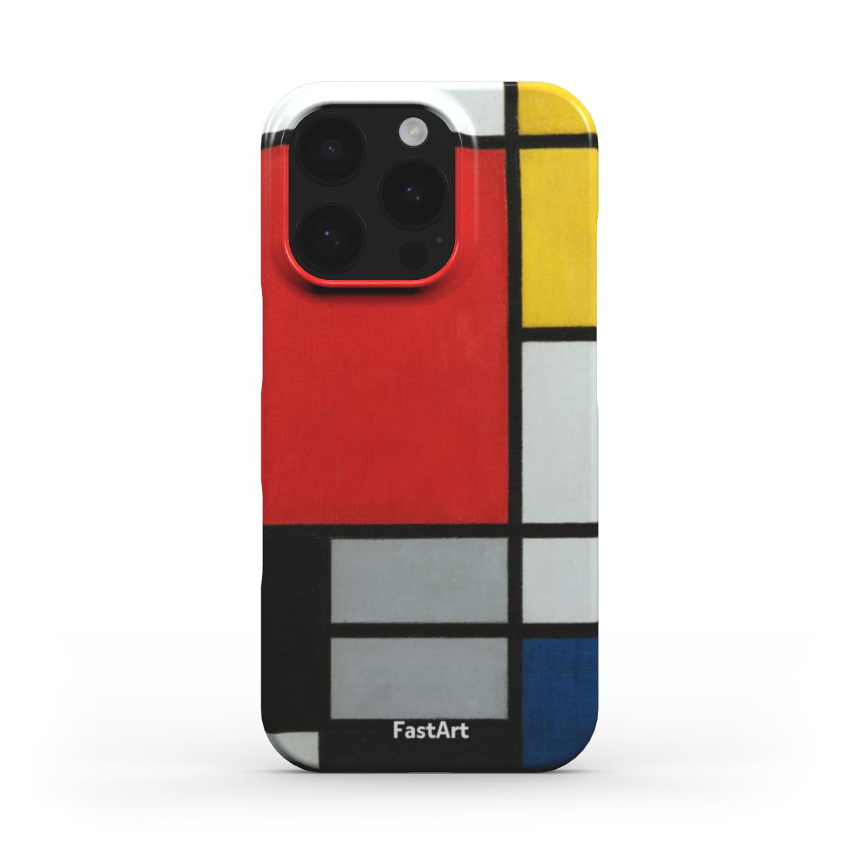 Composizione con rosso, giallo, blu e nero - Piet Mondrian