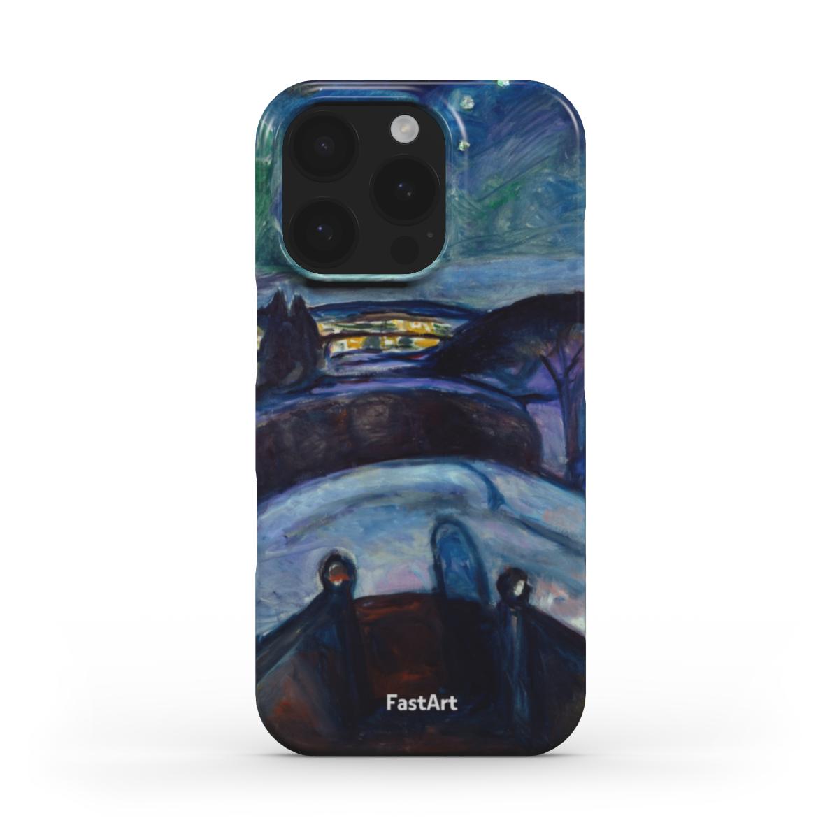 Notte stellata - Edvard Munch