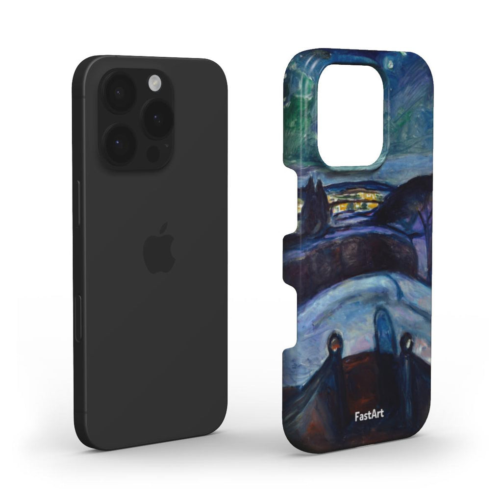 Notte stellata - Edvard Munch