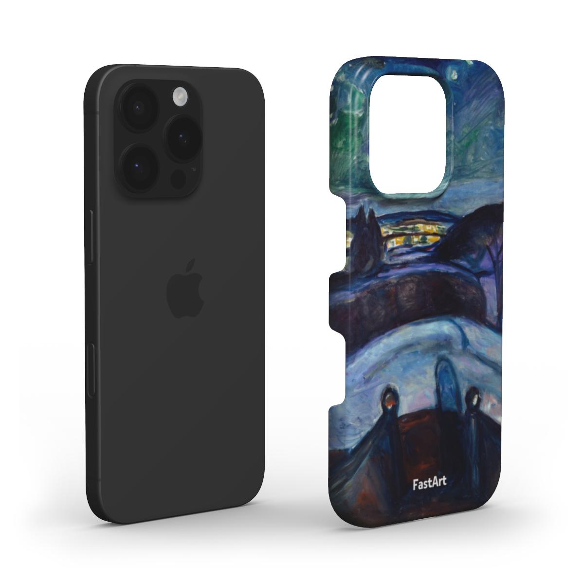 Notte stellata - Edvard Munch