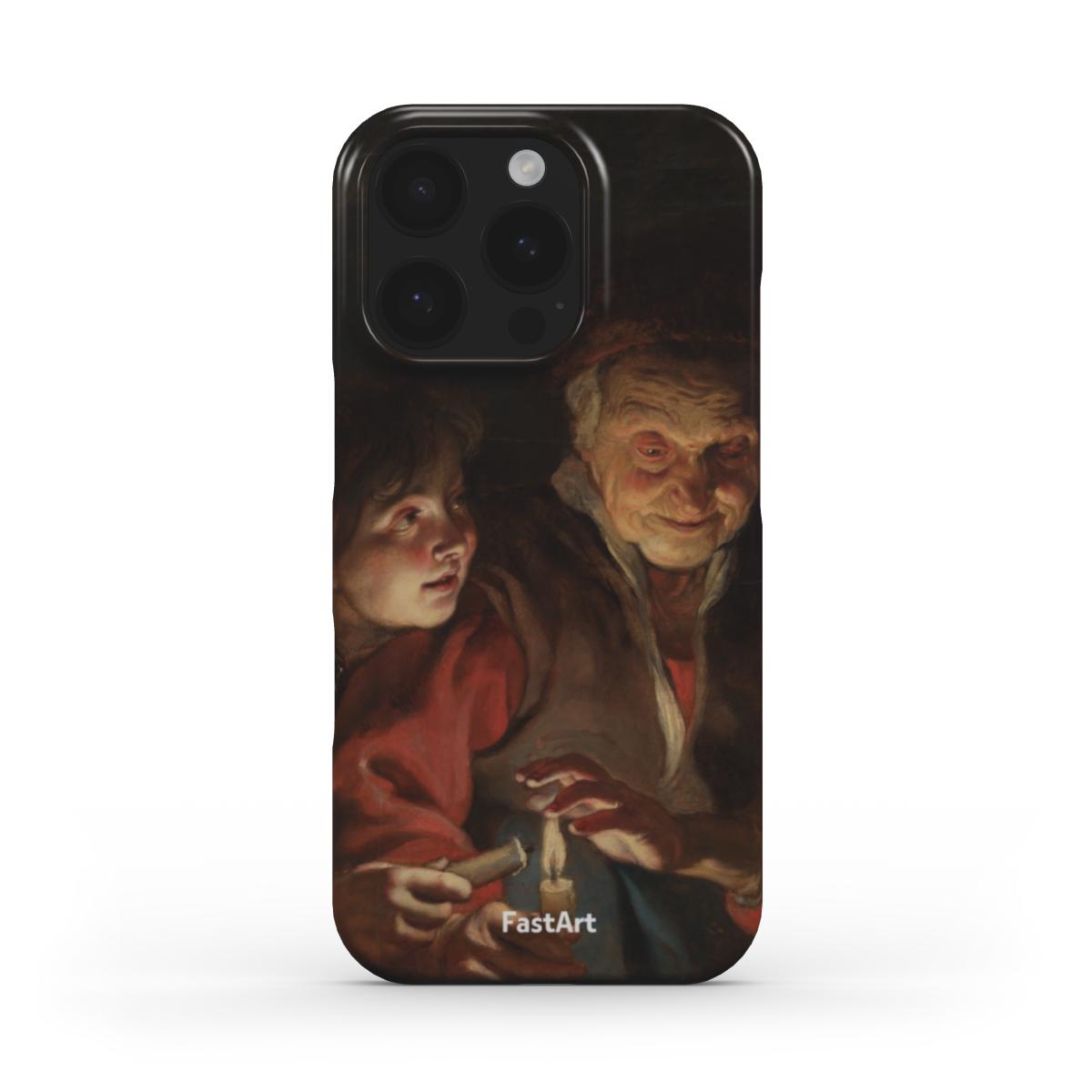 Vecchia donna e ragazzo con candele, c.1616-1617 - Peter Paul Rubens