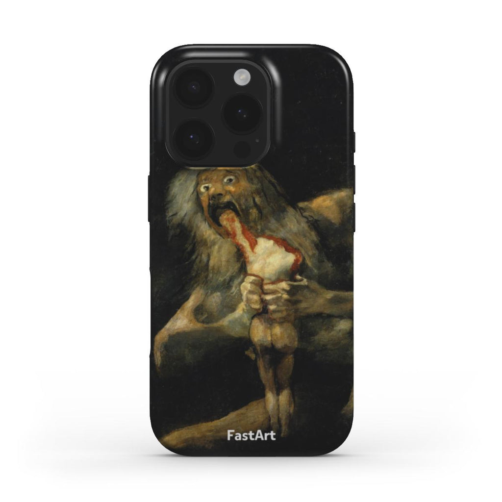 Saturno che divora suo figlio - Francisco de Goya