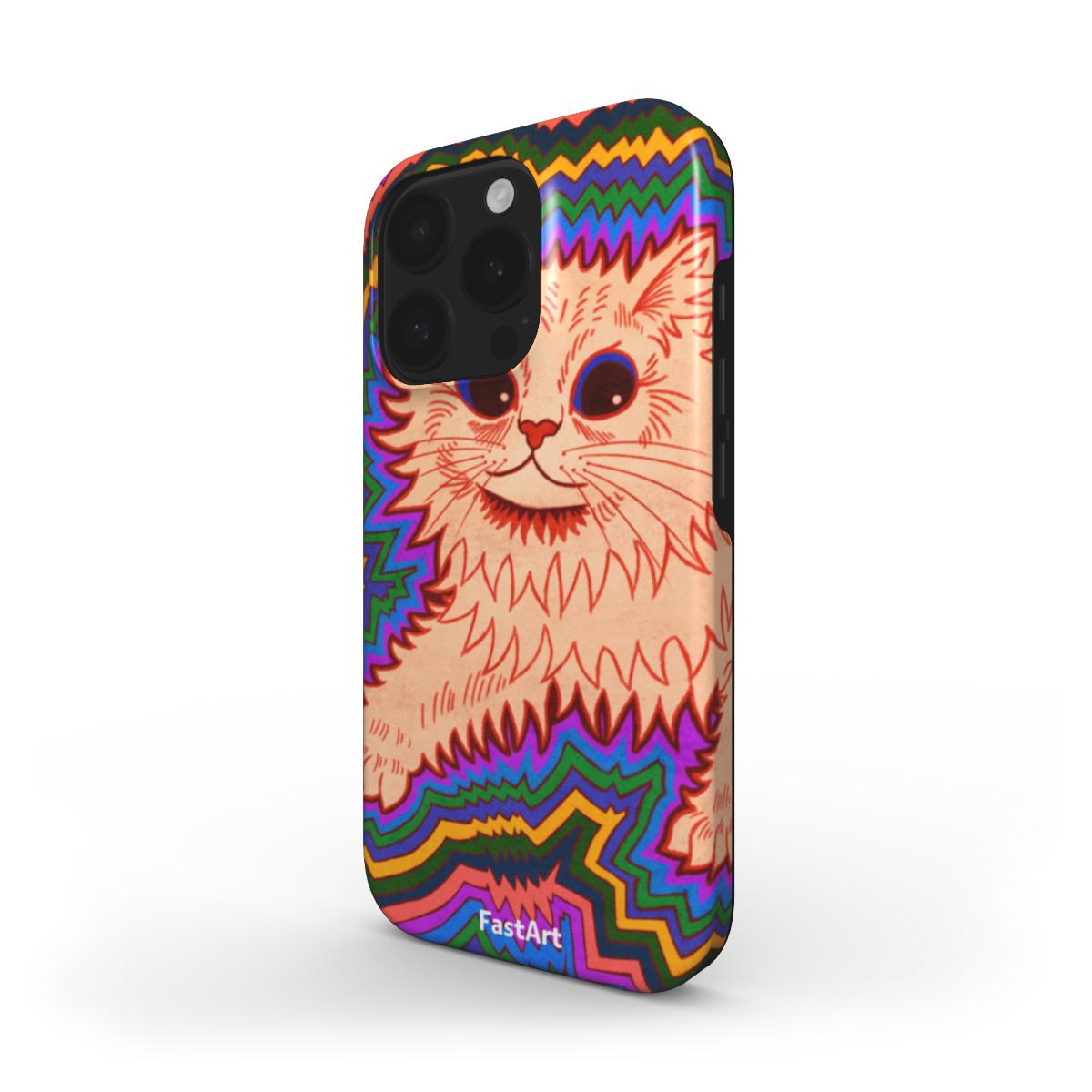 Gatto caleidoscopico - Louis Wain