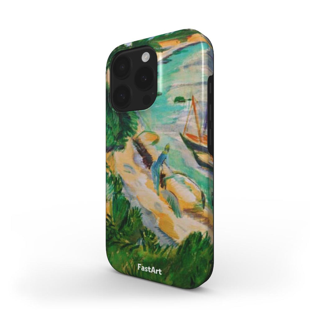 Fehmarnbucht mit Booten - Ernst Ludwig Kirchner