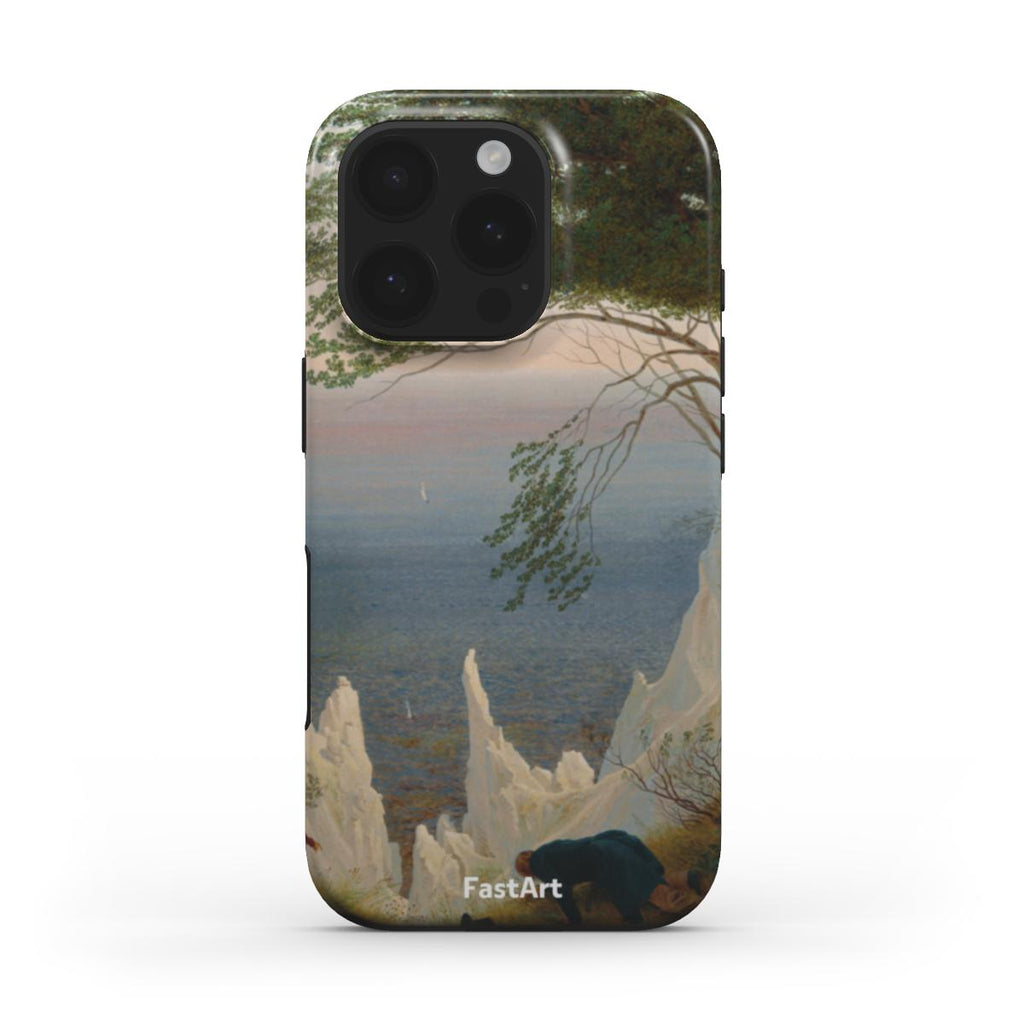 le bianche scogliere di Rügen - Caspar David Friedrich