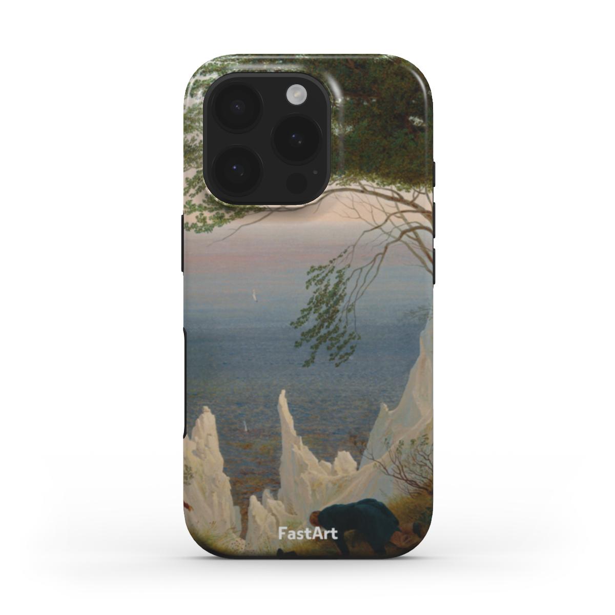 le bianche scogliere di Rügen - Caspar David Friedrich