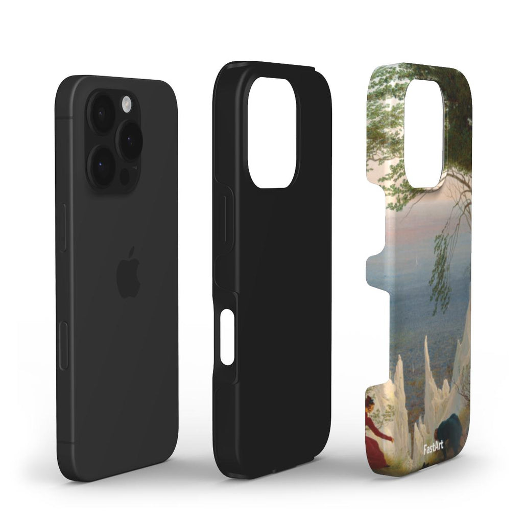 le bianche scogliere di Rügen - Caspar David Friedrich