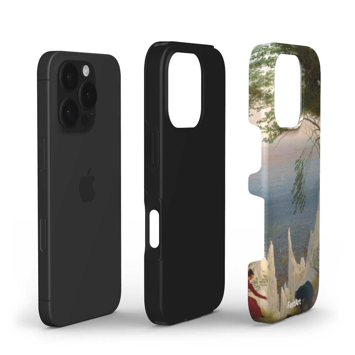 le bianche scogliere di Rügen - Caspar David Friedrich