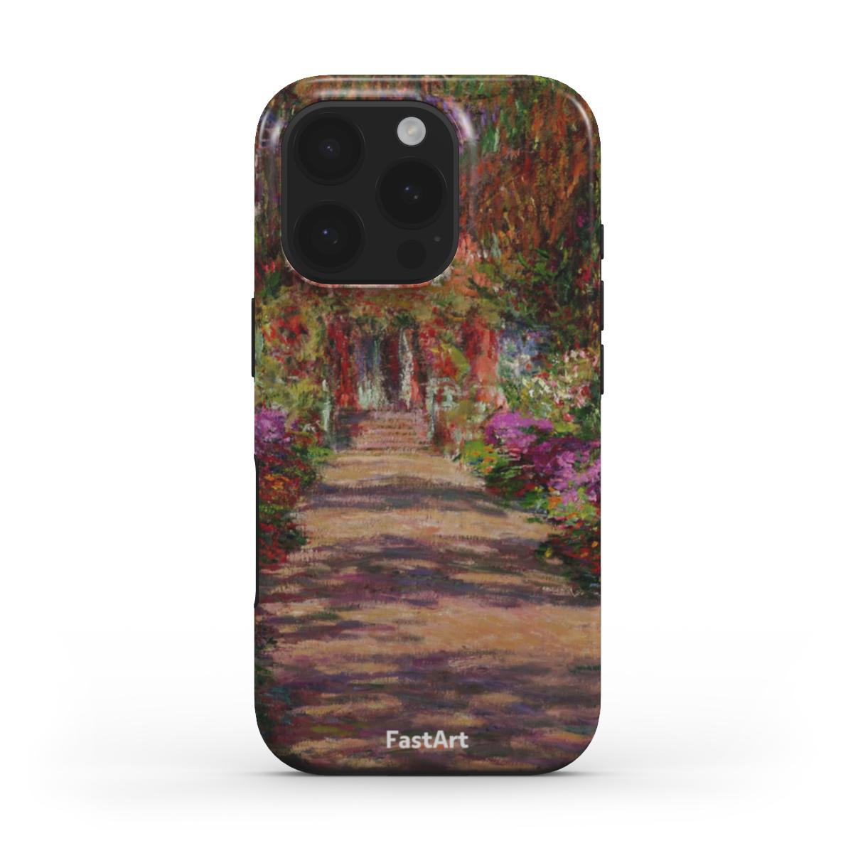 Un sentiero nel giardino di Monet, Giverny, 1902 - Claude Monet