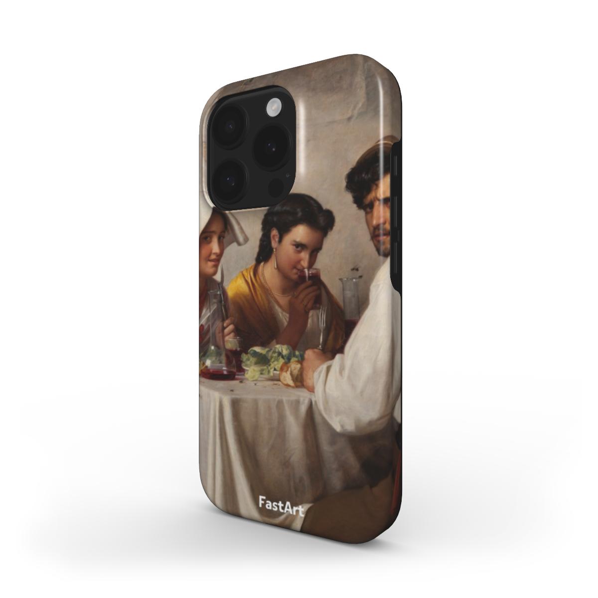 In un'osteria romana - Carl Heinrich Bloch