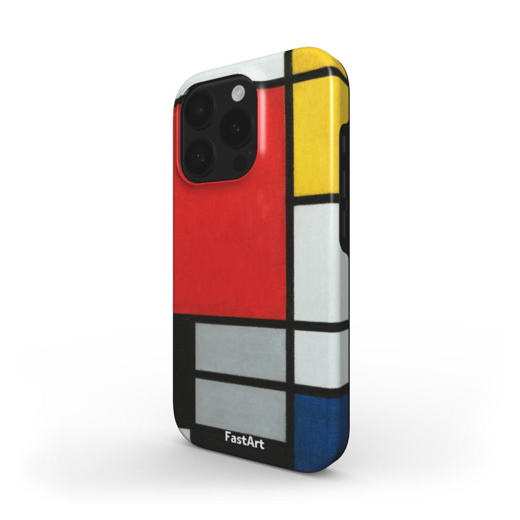 Composizione con rosso, giallo, blu e nero - Piet Mondrian