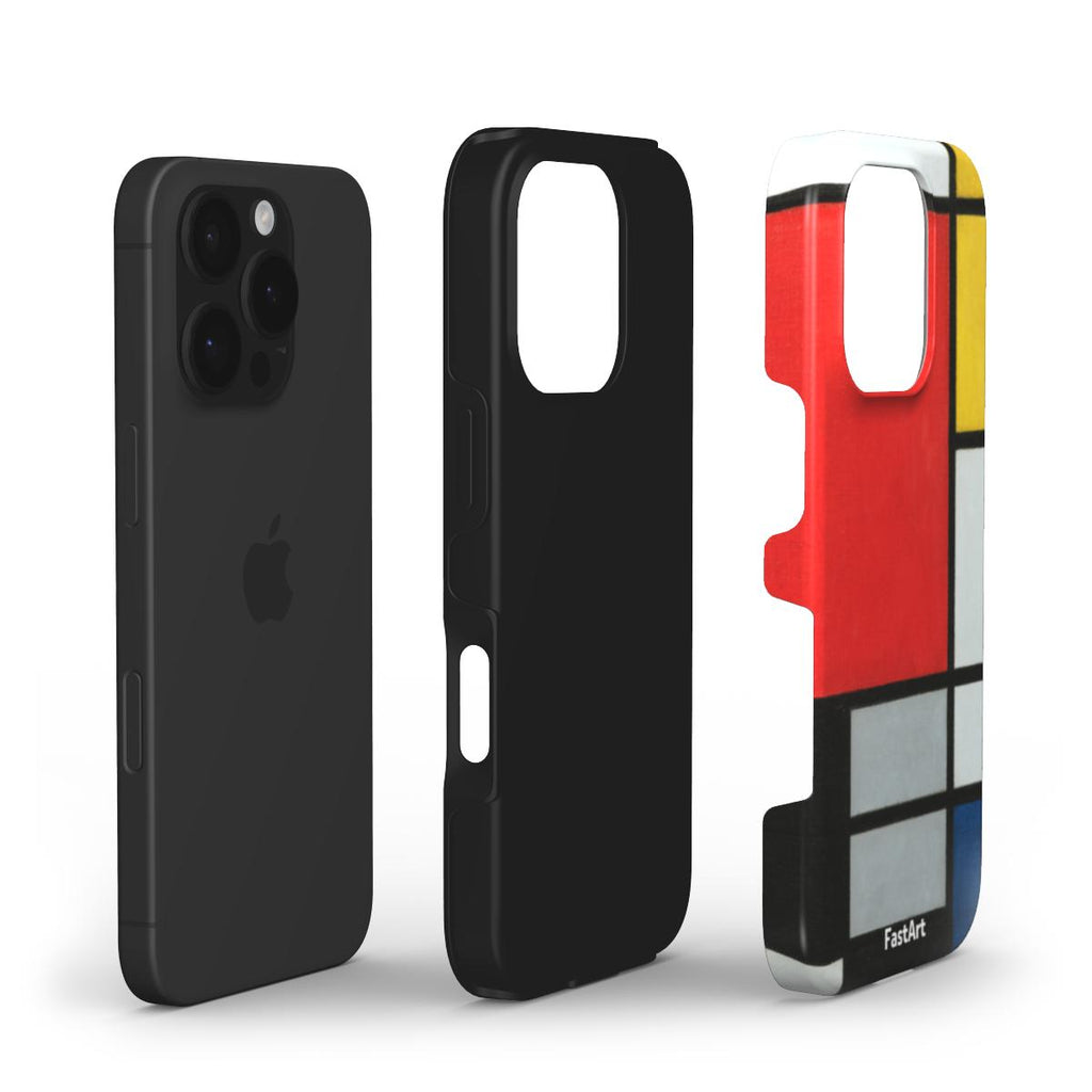 Composizione con rosso, giallo, blu e nero - Piet Mondrian