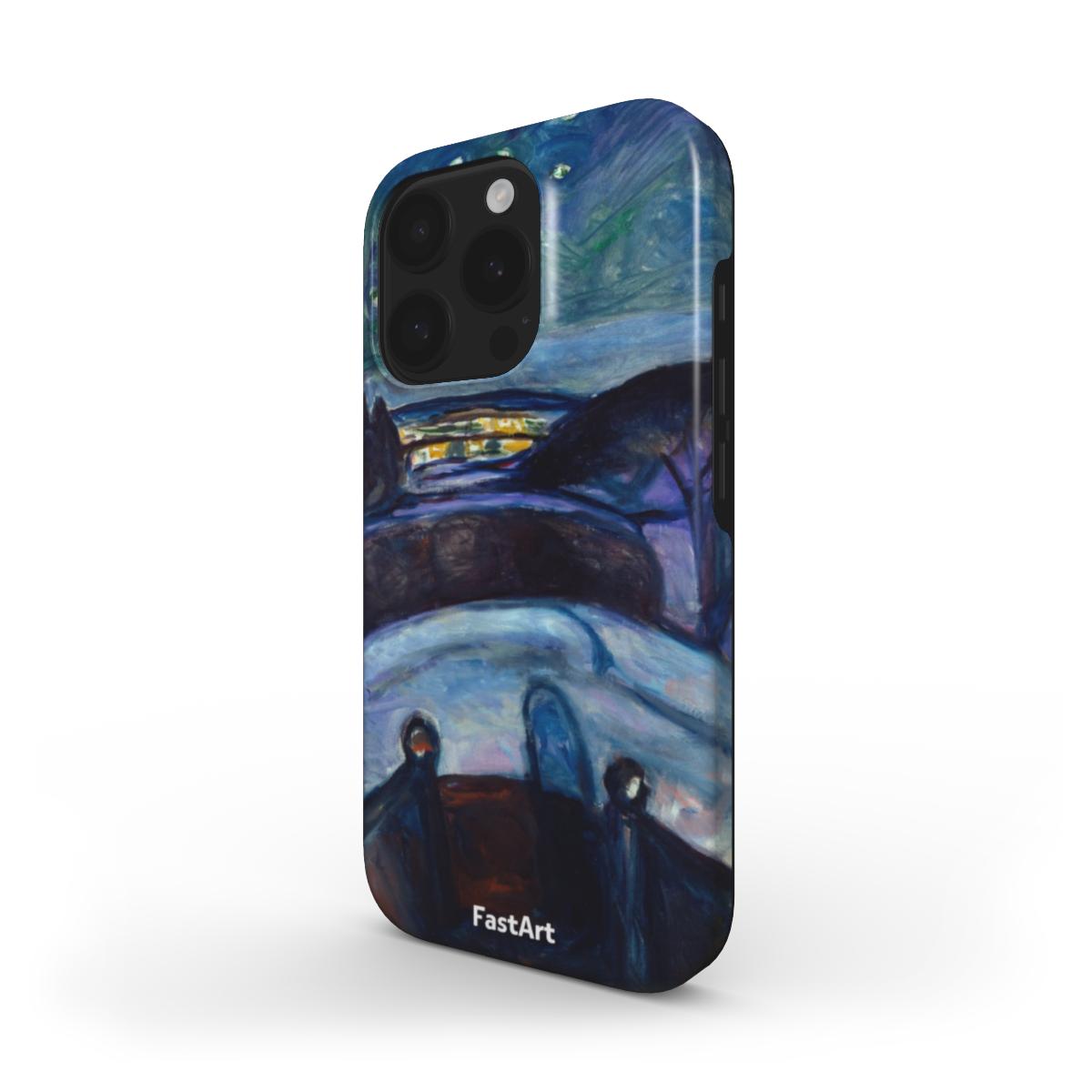 Notte stellata - Edvard Munch