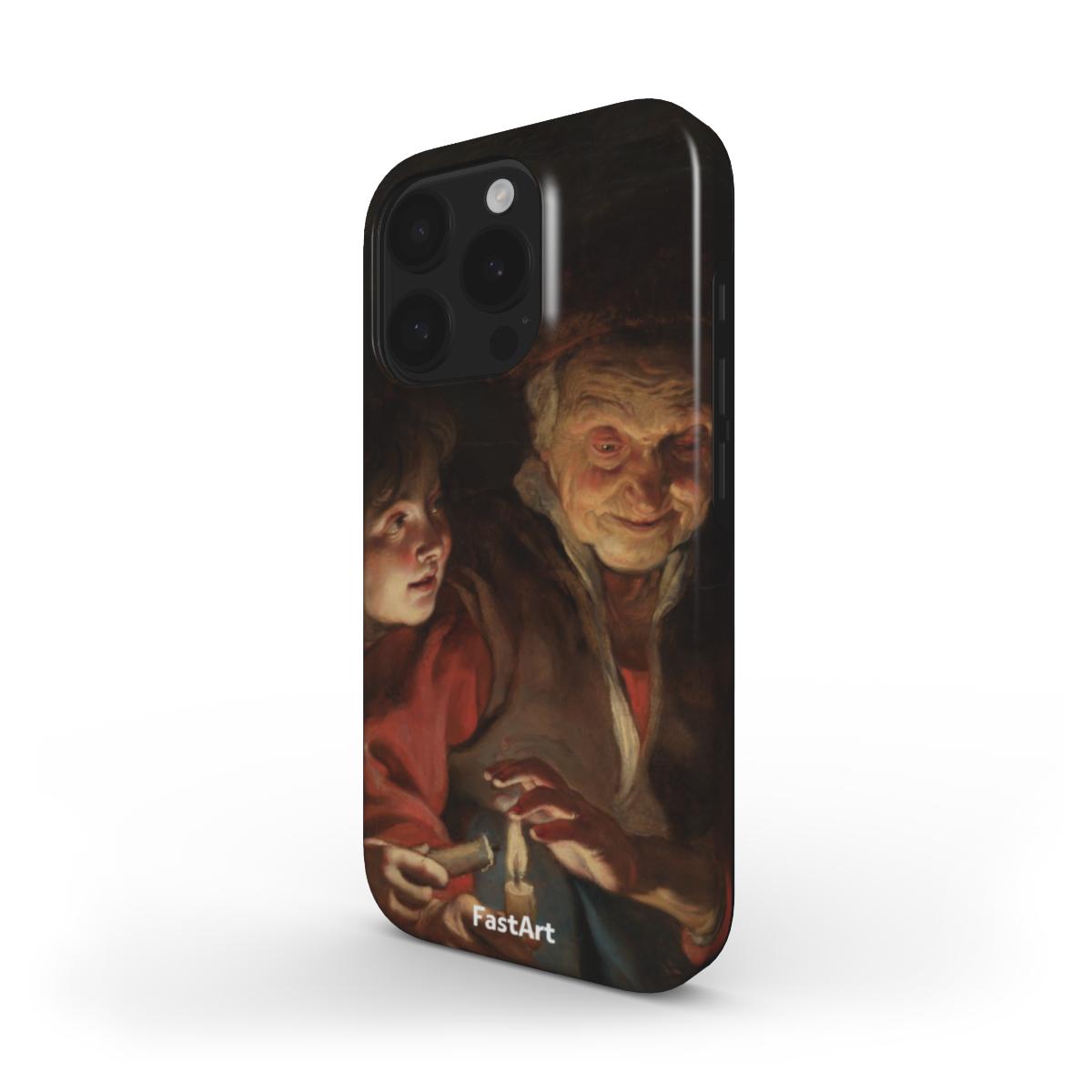 Vecchia donna e ragazzo con candele, c.1616-1617 - Peter Paul Rubens