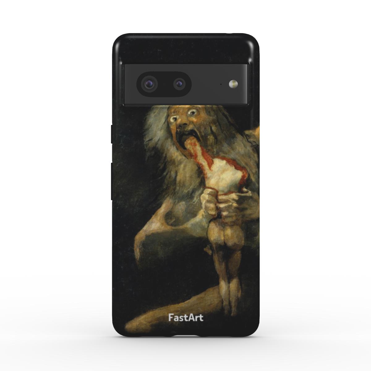 Saturno che divora suo figlio - Francisco de Goya