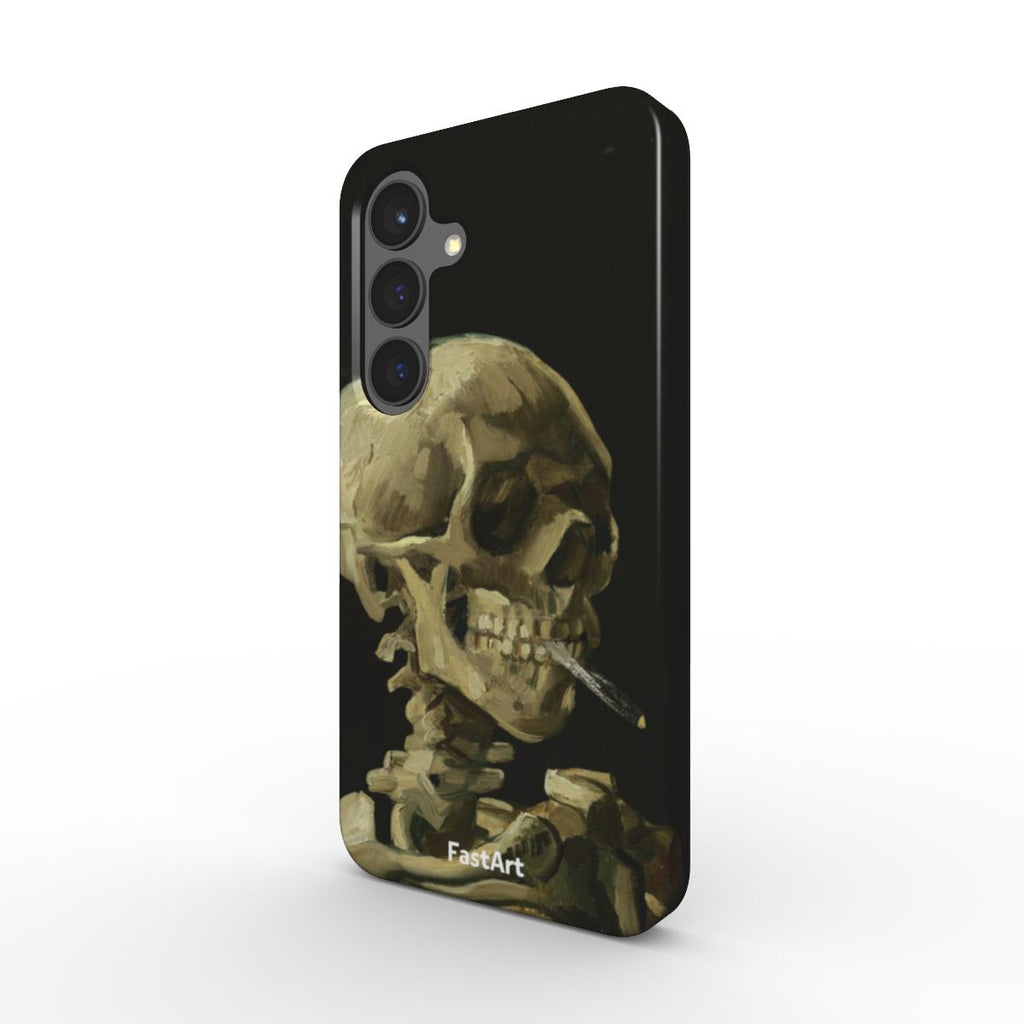 Teschio con sigaretta accesa - Vincent Van Gogh