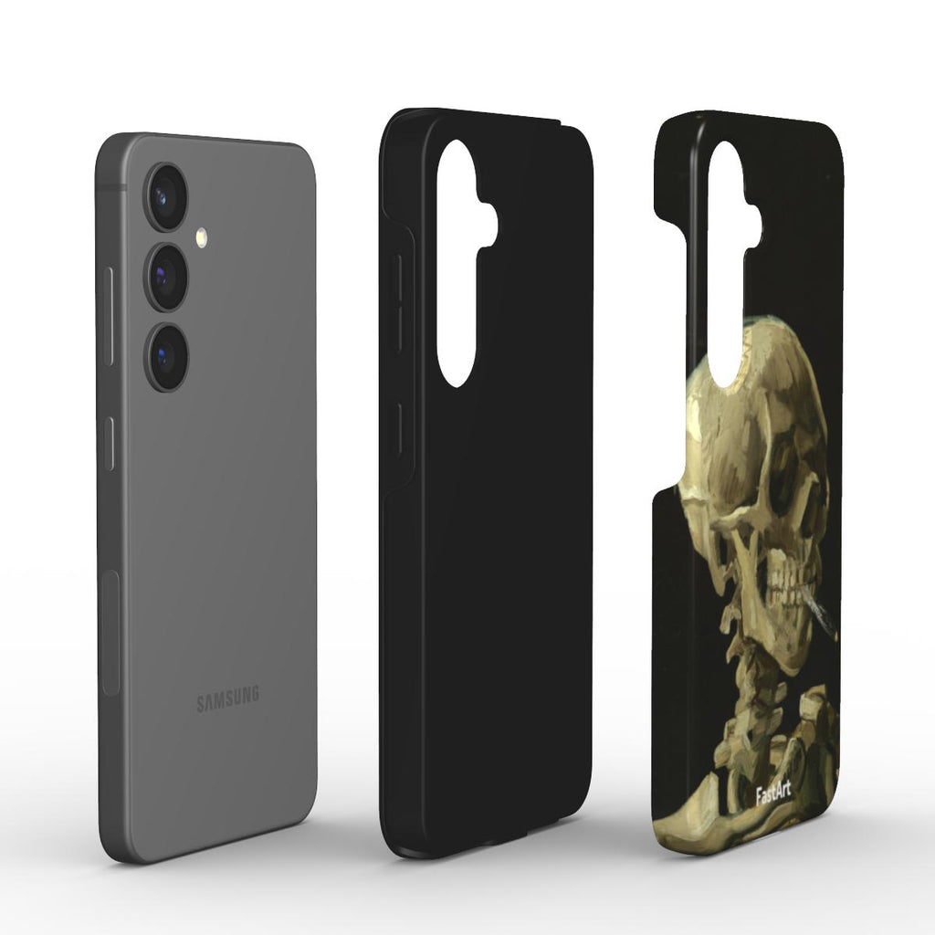 Teschio con sigaretta accesa - Vincent Van Gogh