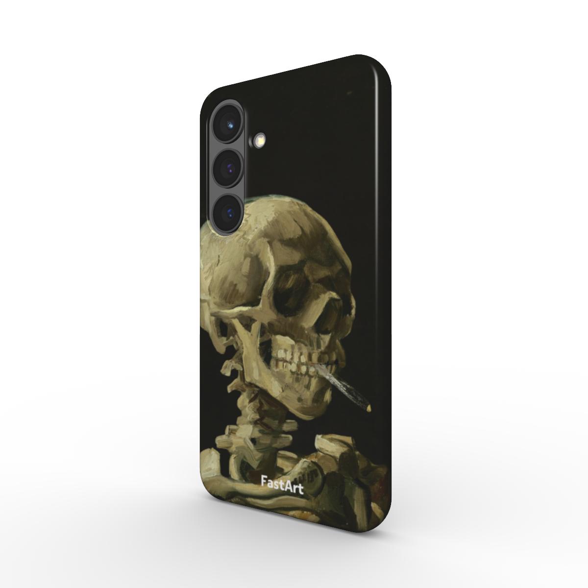 Teschio con sigaretta accesa - Vincent Van Gogh