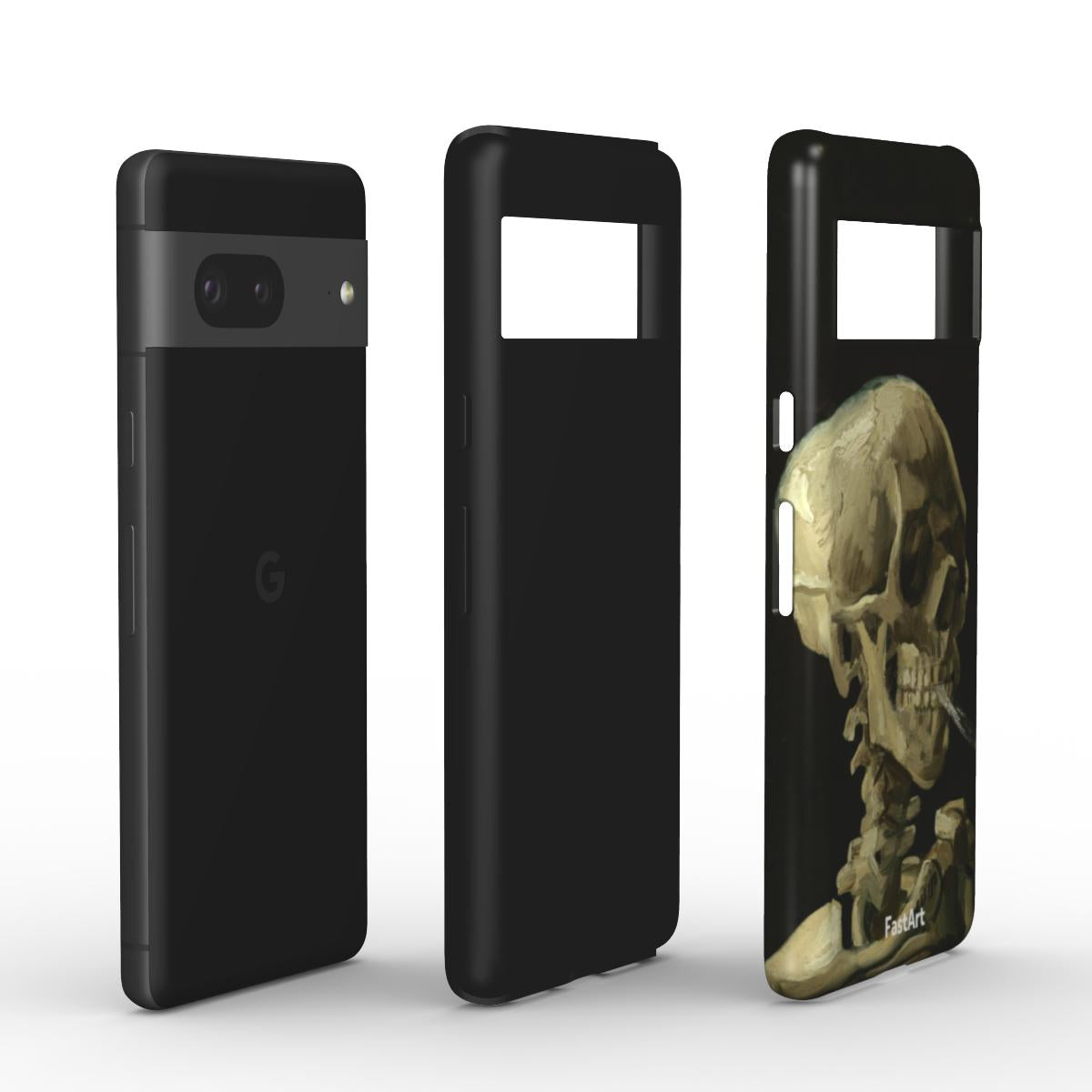 Teschio con sigaretta accesa - Vincent Van Gogh