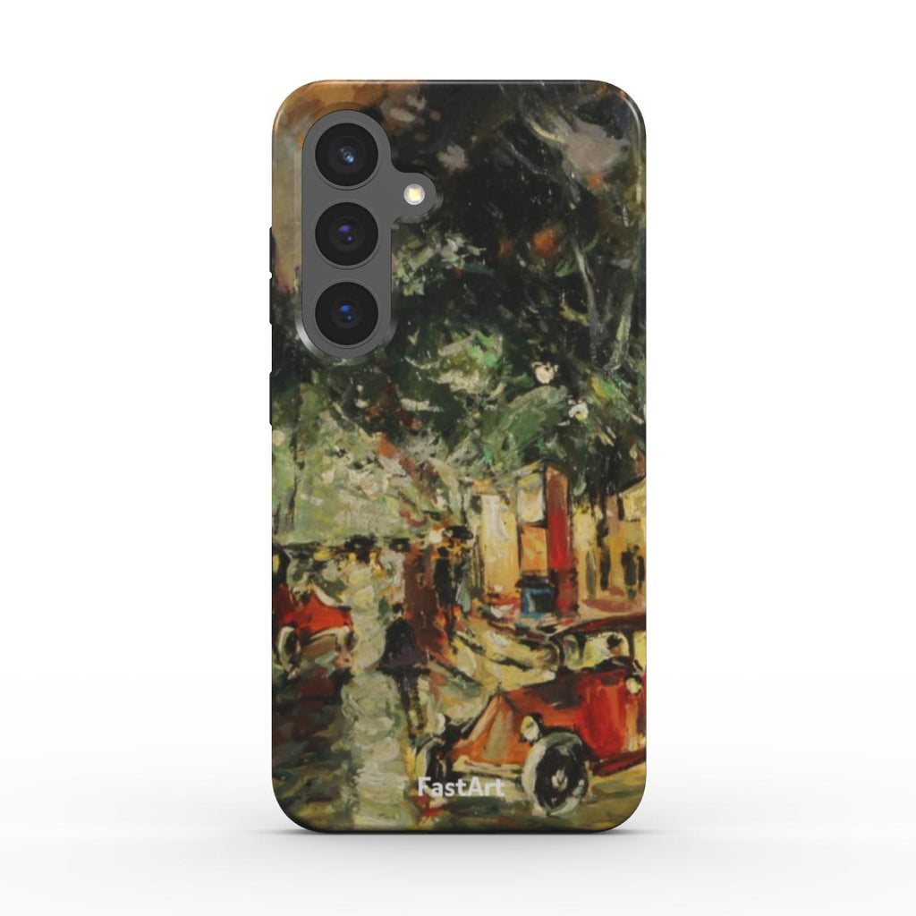 Notte piovosa a Parigi Konstantin Alekseevich Korovin