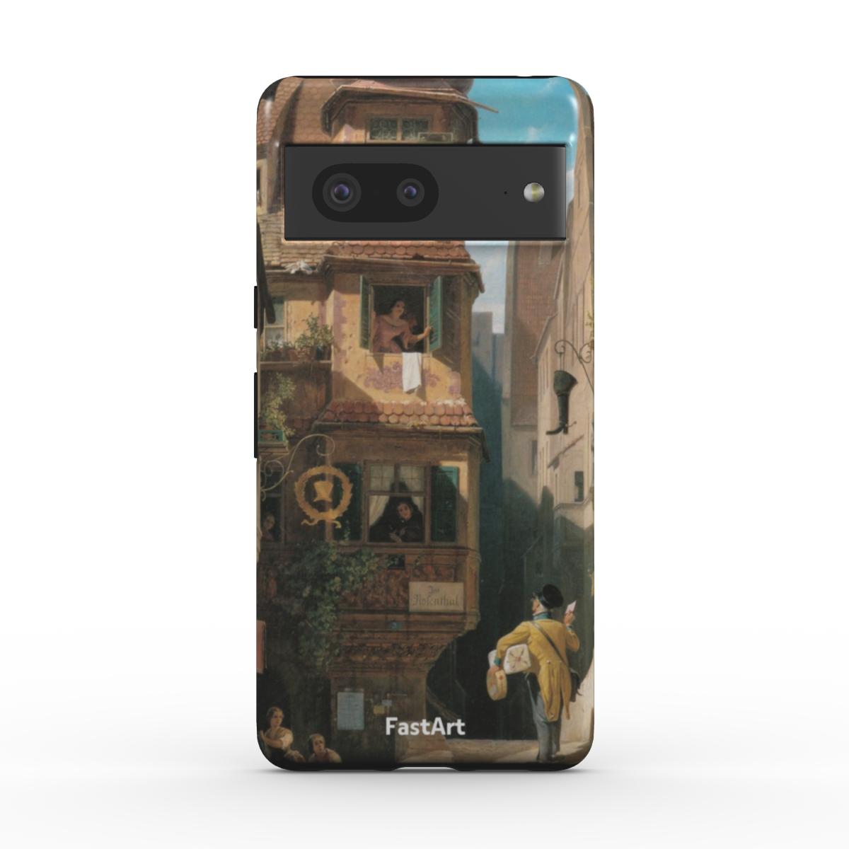 Il postino nella valle delle rose - Carl Spitzweg