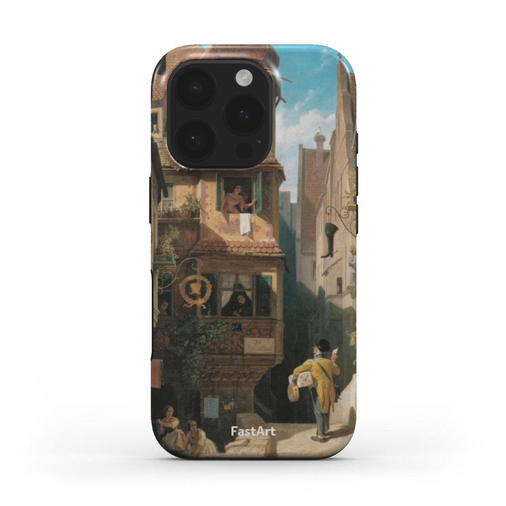 Il postino nella valle delle rose - Carl Spitzweg