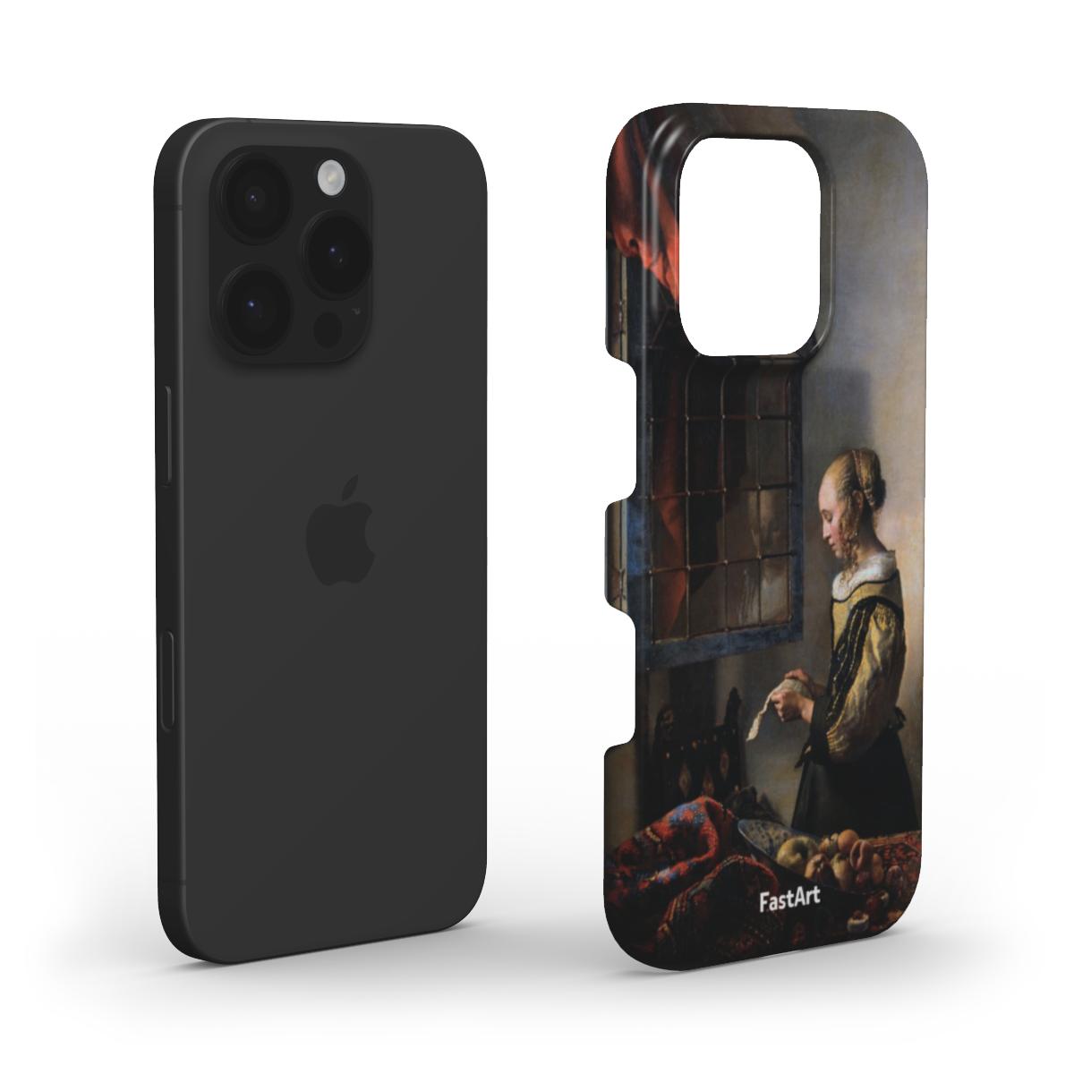 Ragazza che Legge una Lettera vicino a una Finestra Aperta - Jan Vermeer van Delft