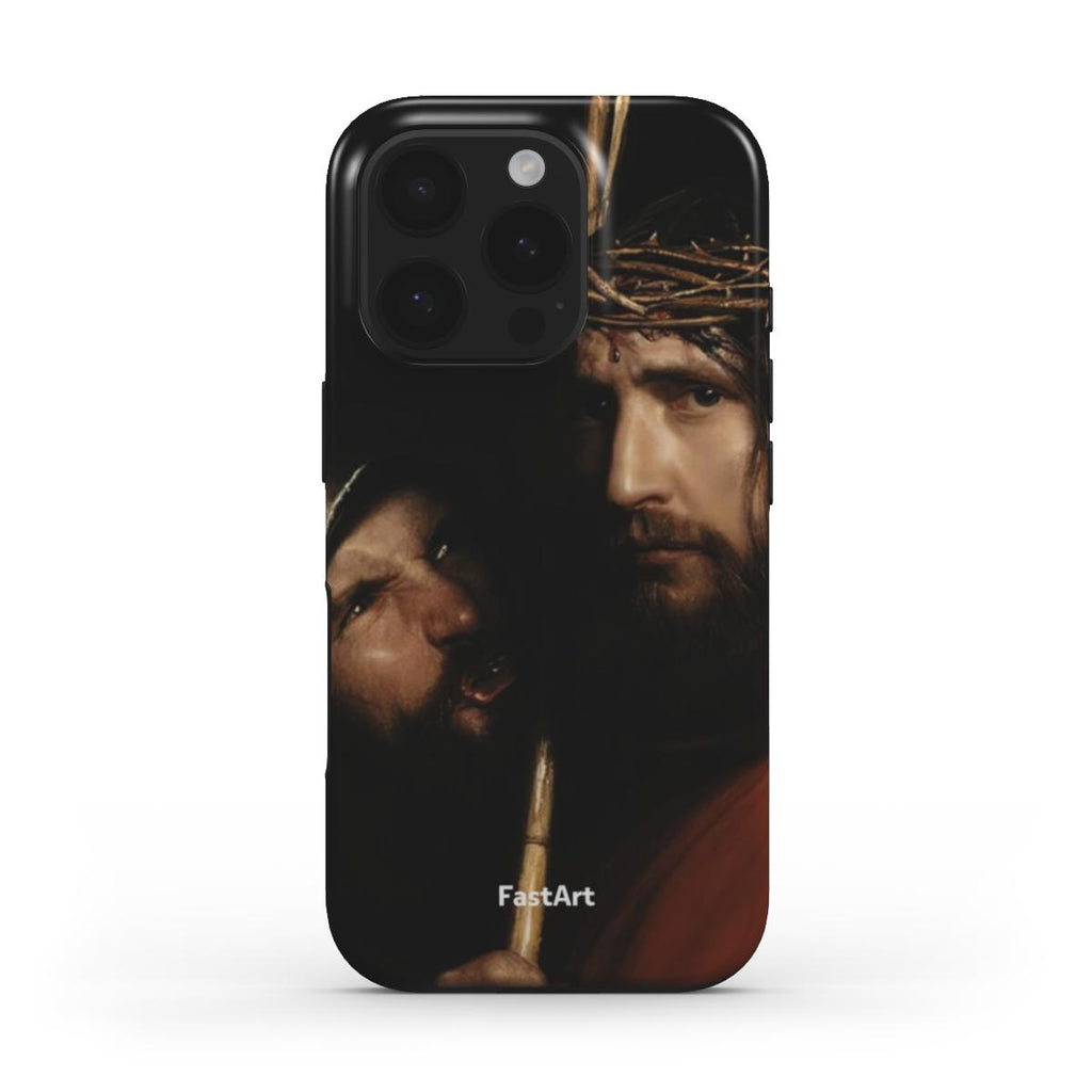 Christ With Mocking Soldier - Carl Bloch