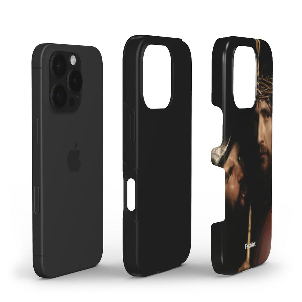 Christ With Mocking Soldier - Carl Bloch