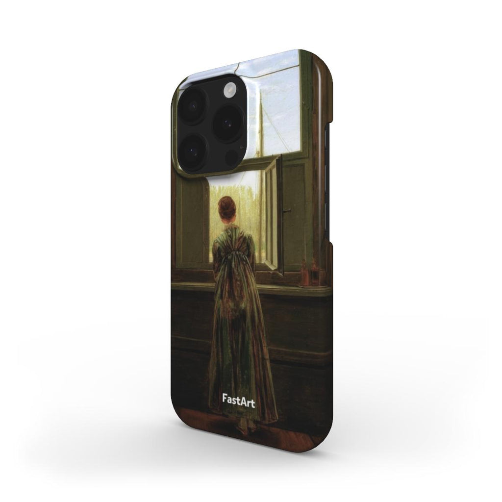 Donna alla finestra - Caspar David Friedrich