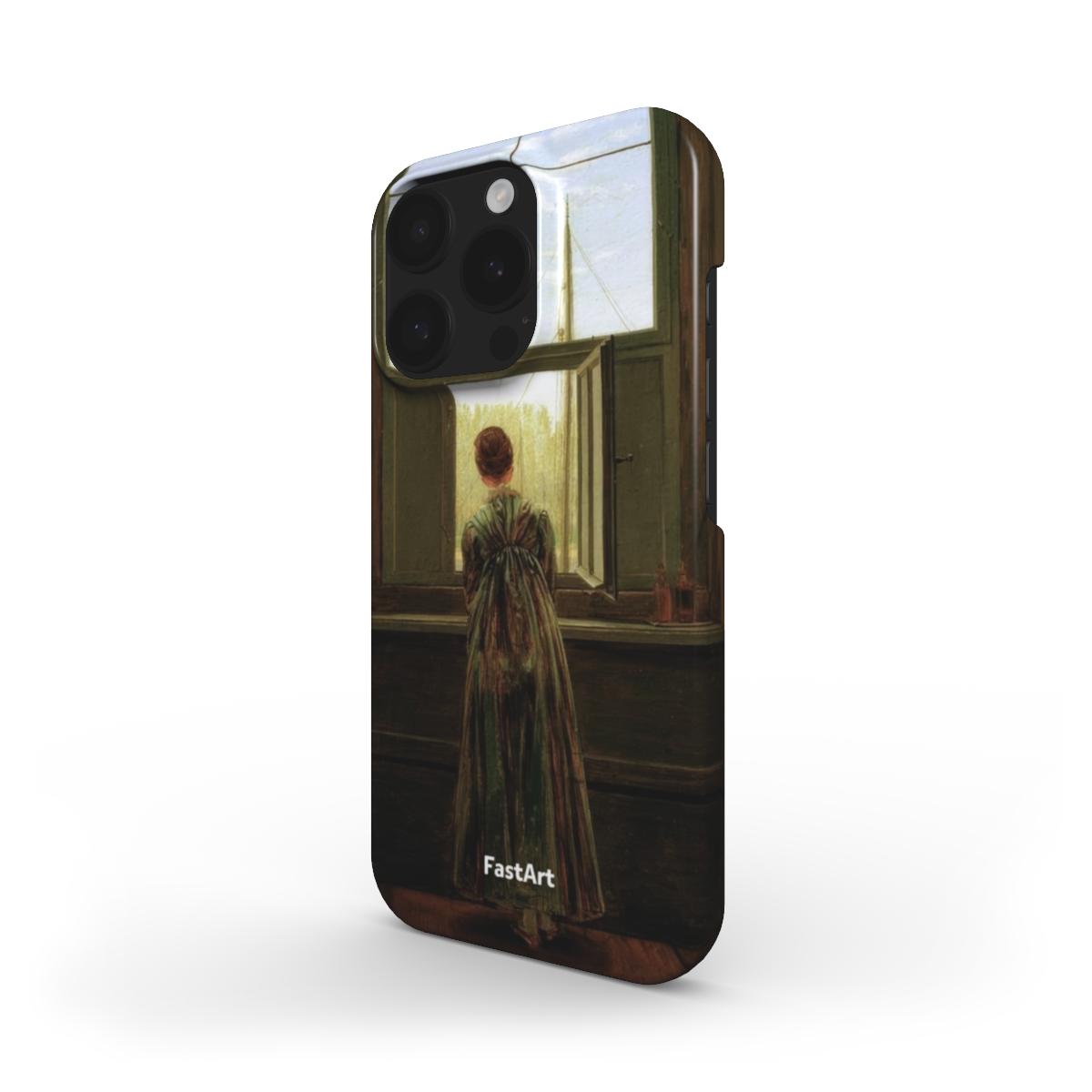 Donna alla finestra - Caspar David Friedrich