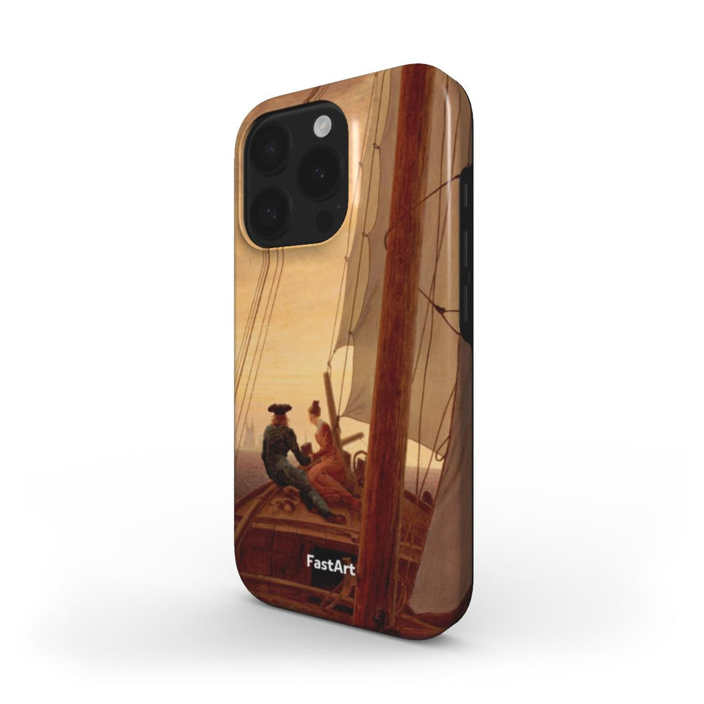 Sul veliero - Caspar David Friedrich