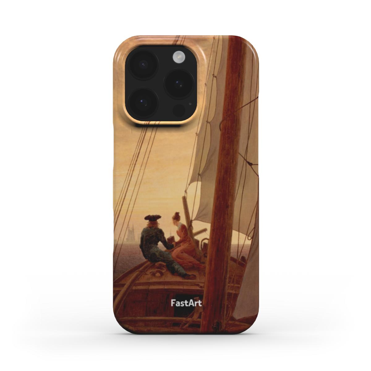 Sul veliero - Caspar David Friedrich