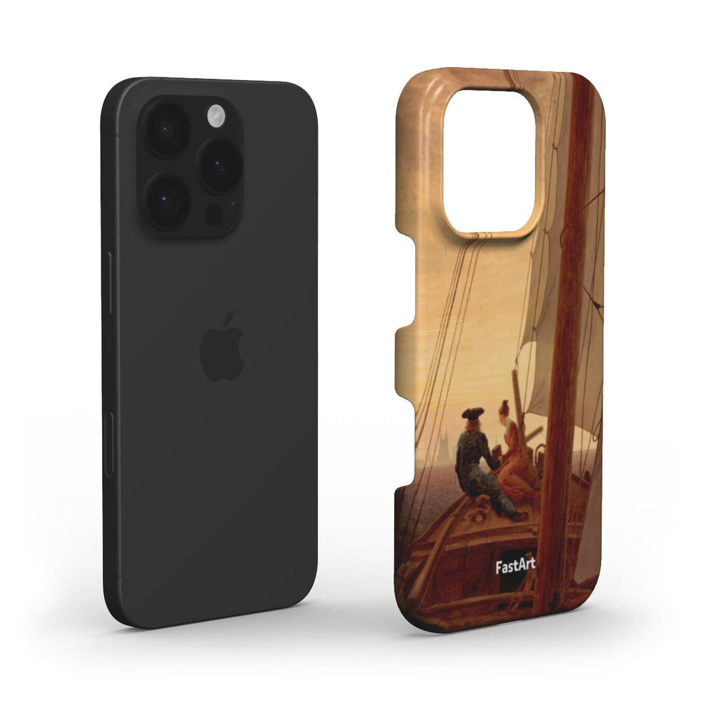 Sul veliero - Caspar David Friedrich