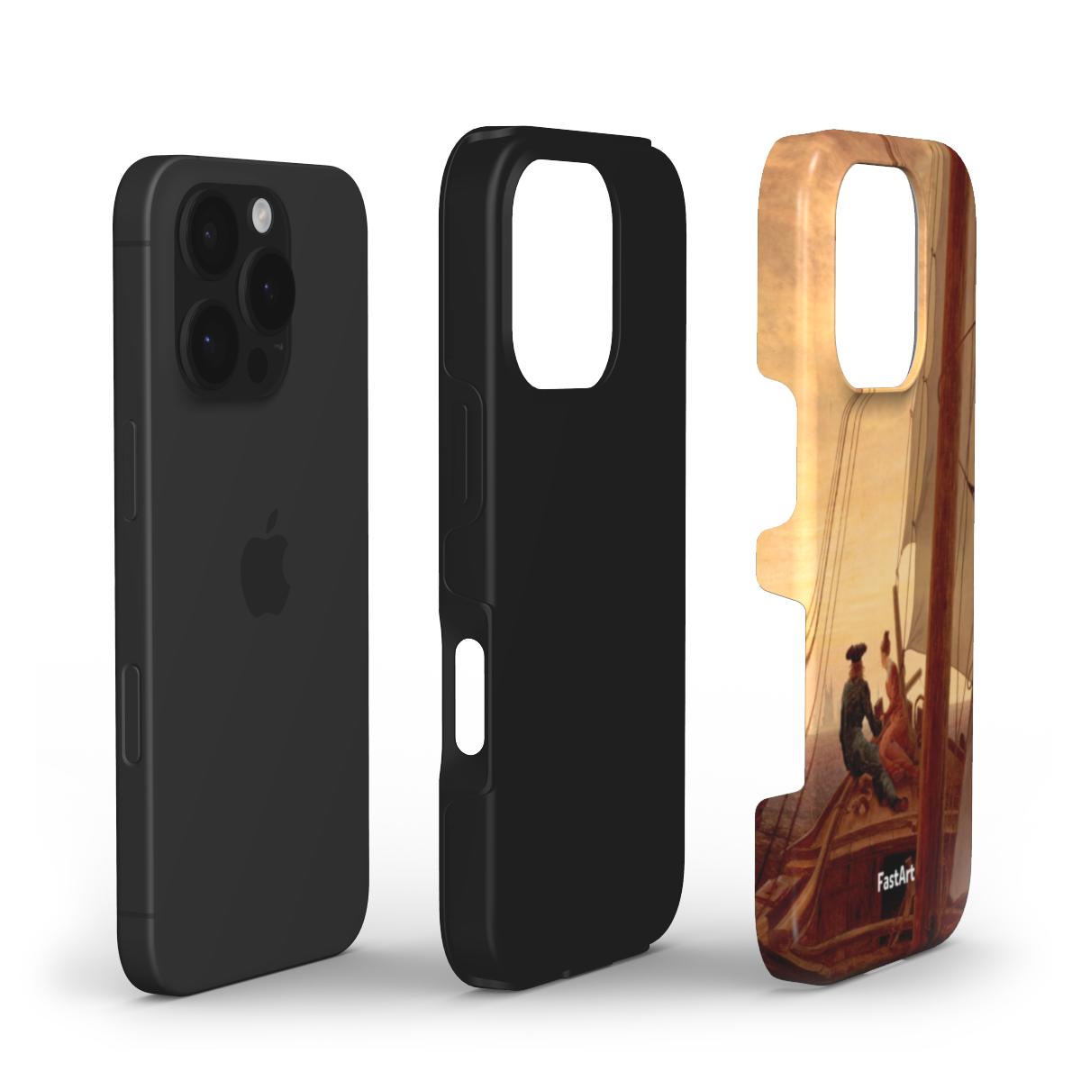 Sul veliero - Caspar David Friedrich