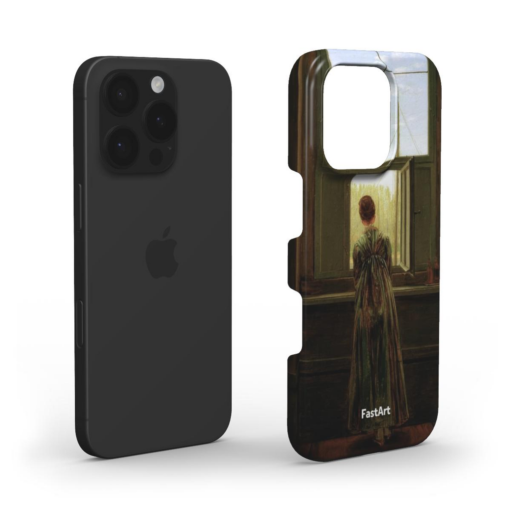 Donna alla finestra - Caspar David Friedrich