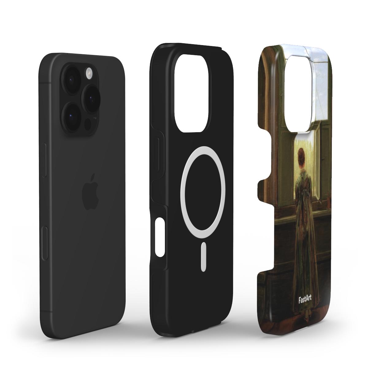 Donna alla finestra - Caspar David Friedrich