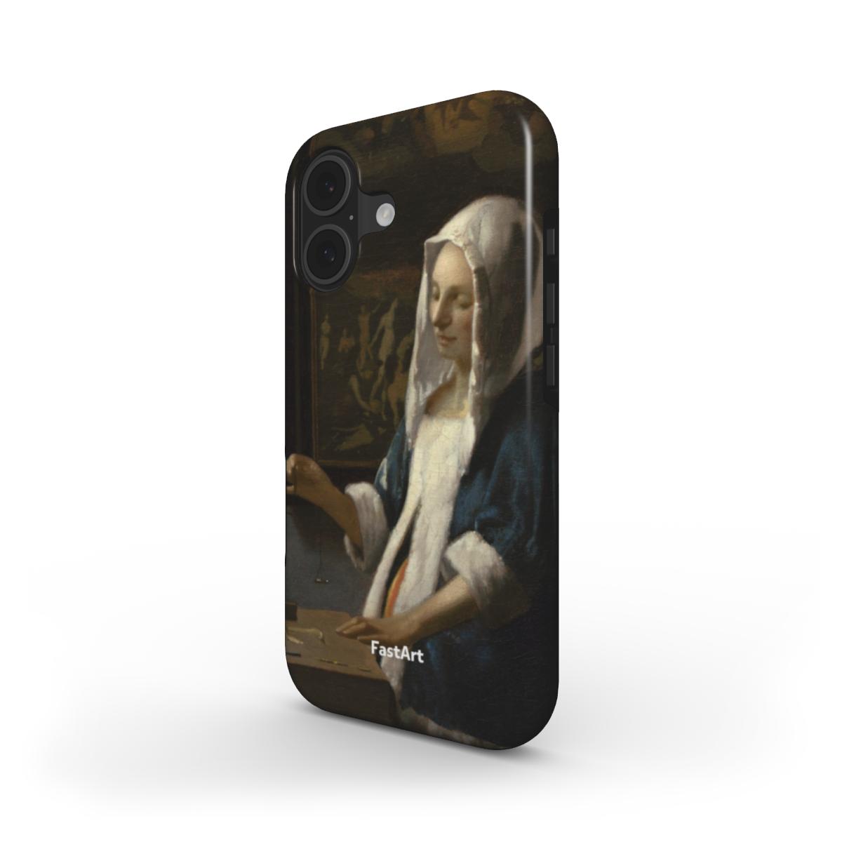 Pesatrice di perle Dipinto - Johannes Vermeer