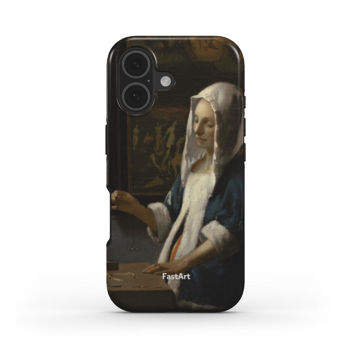 Pesatrice di perle Dipinto - Johannes Vermeer