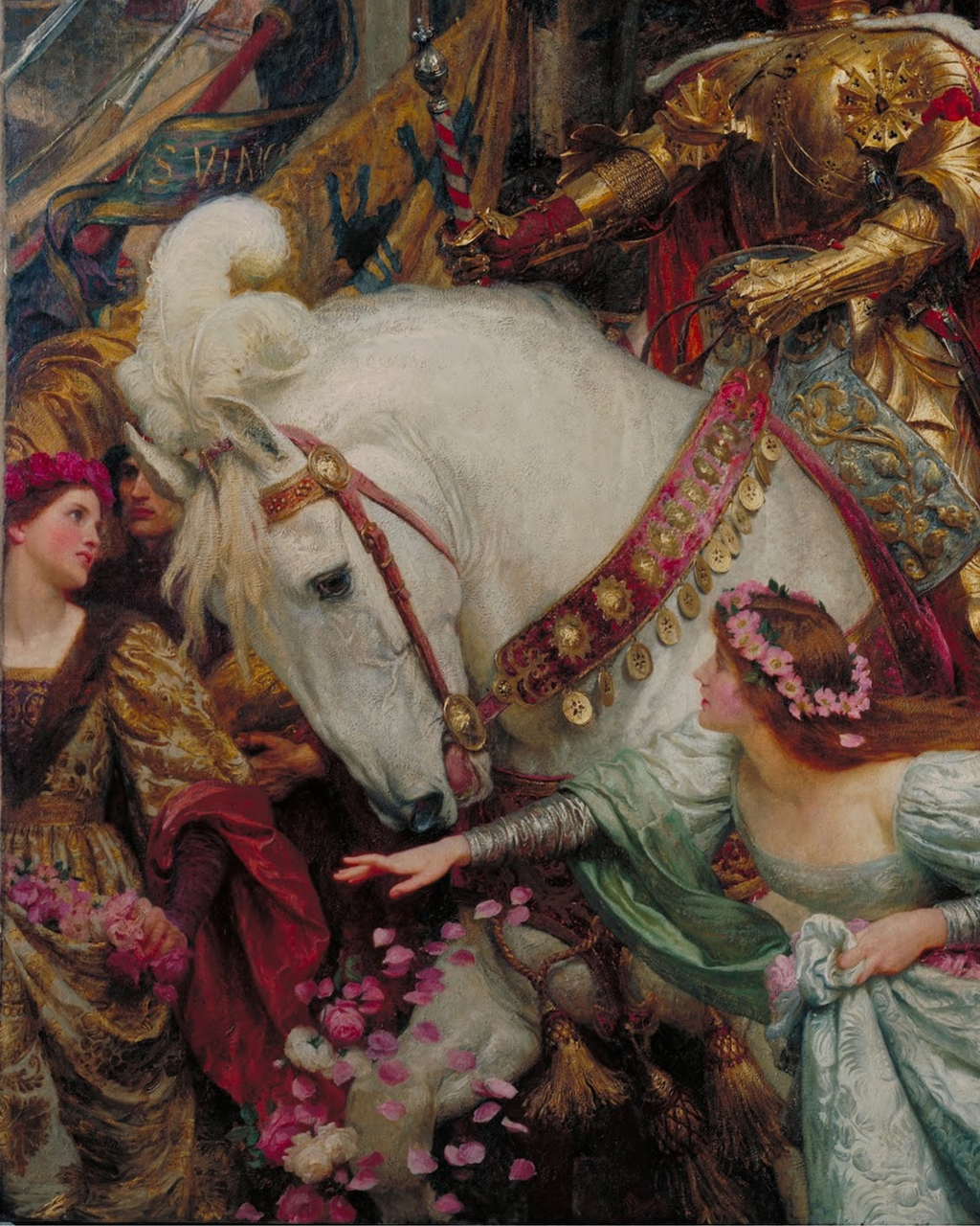 Le due corone - Sir Frank Dicksee